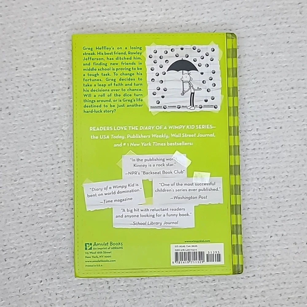 Kids/Children's Illustrated Fun Diary of a Wimpy Kid Two Book Set Book 7/Book 8